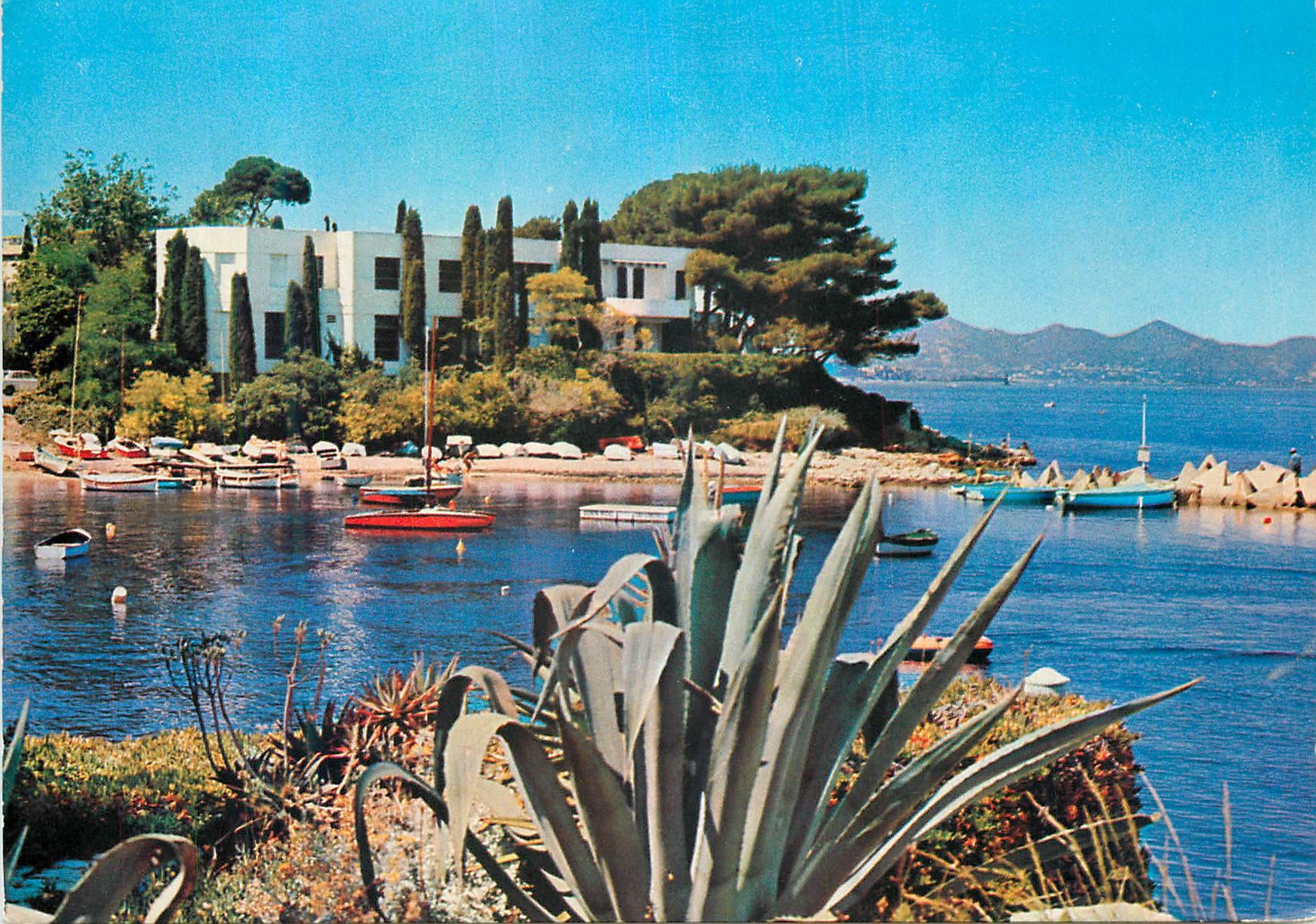 CPM Cote d Azur Cap d Antibes Juan les Pins Le Petit Port 