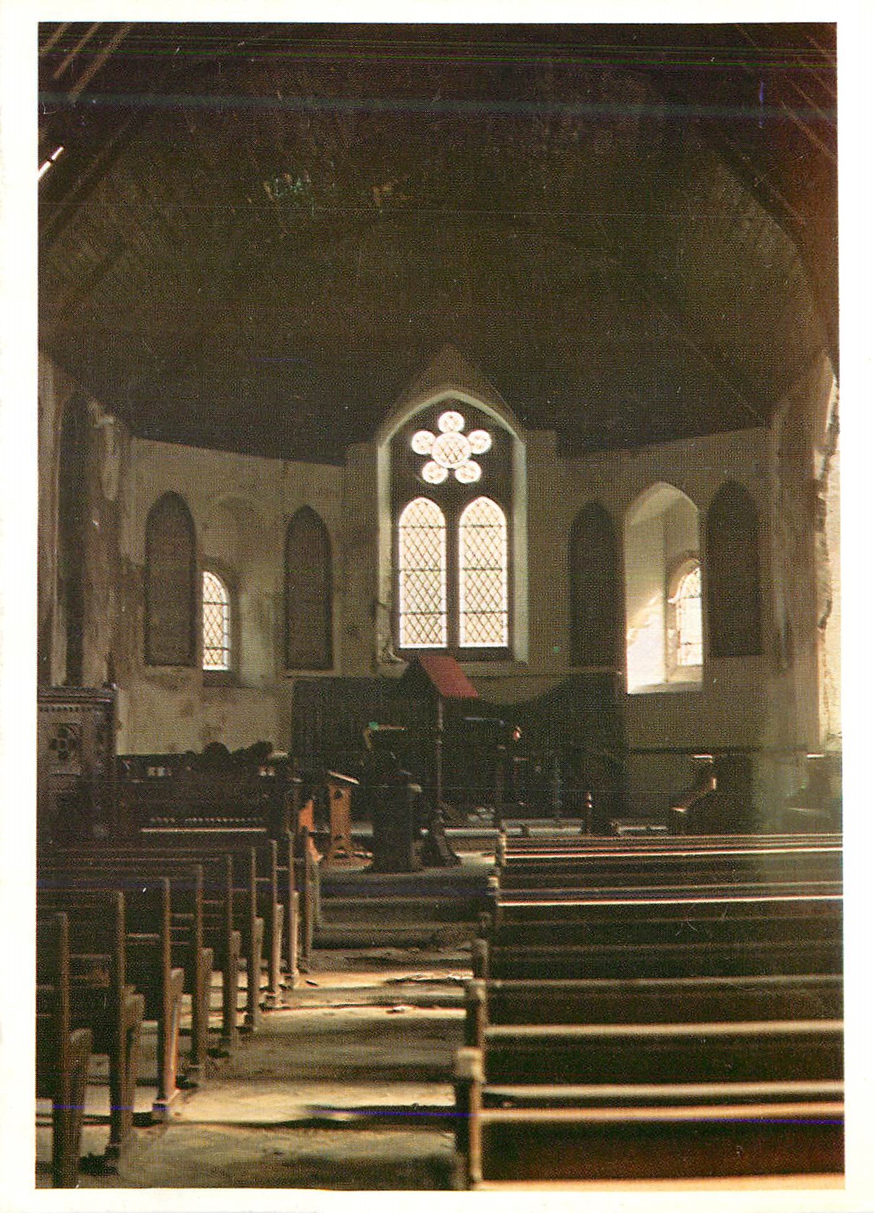 CPM Llanbrynmair Powys Interior Mid Victorian Victoria and Albert Museum Peter Burman