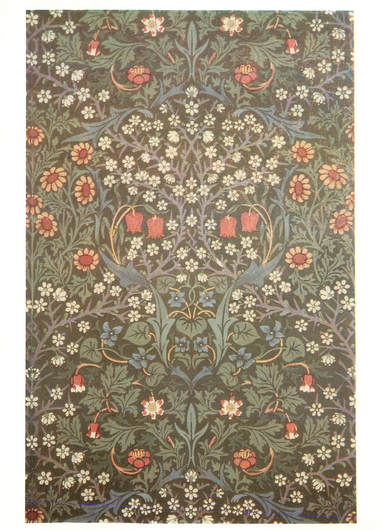 CPM Blackthorn Hand Printed Wall Paper Victoria and Albert Museum 