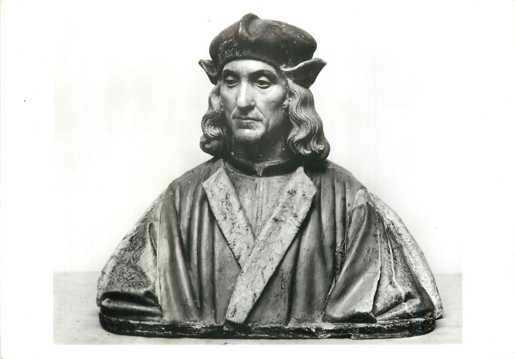 CPM King Henry VII Painted and gilded terracotta Victoria and Albert Museum 