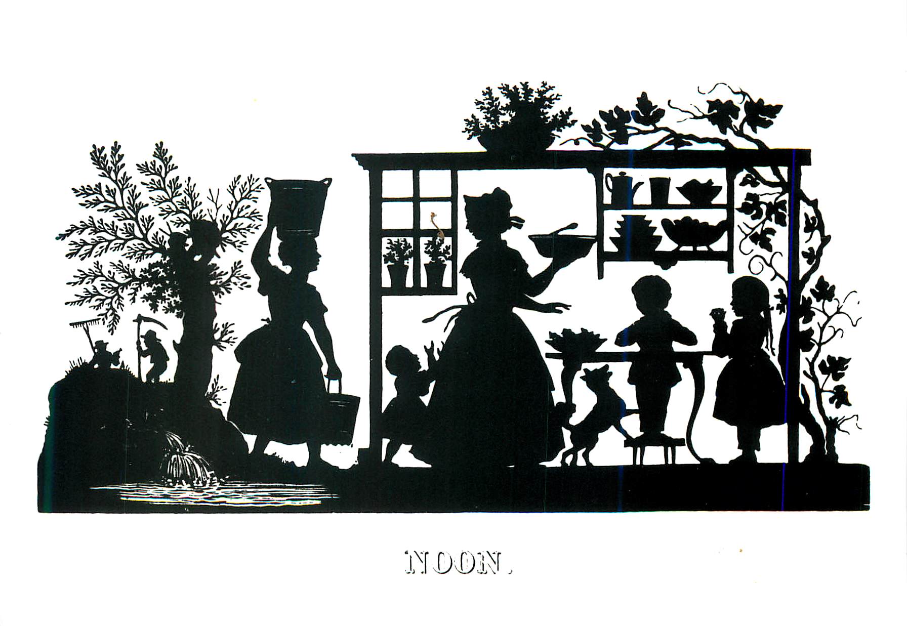 CPM Illustration for Noon from Karl Frohlichs Victoria and Albert Museum 
