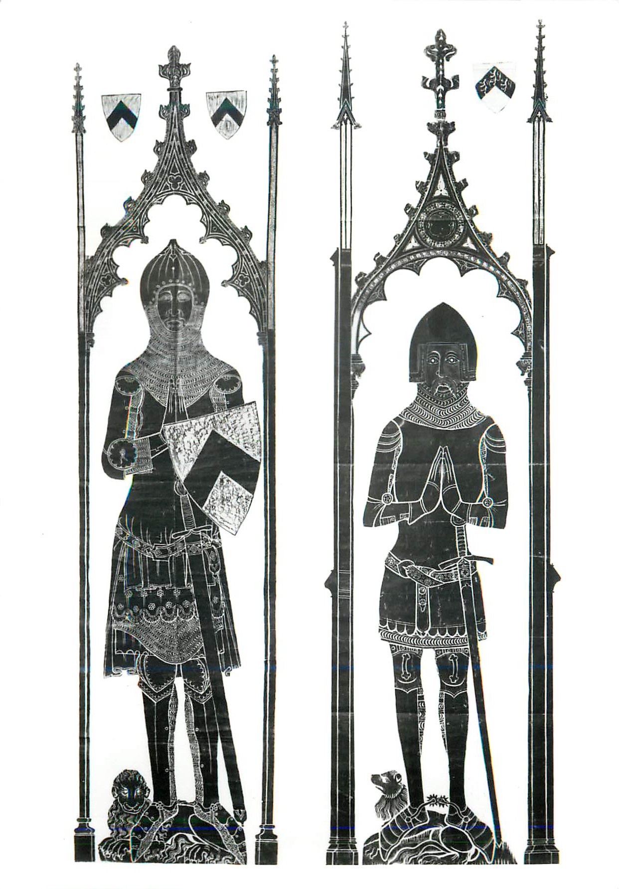 CPM Brass Rubbings Sir John D Aubernoun Victoria and Albert Museum Cobham Church Kent