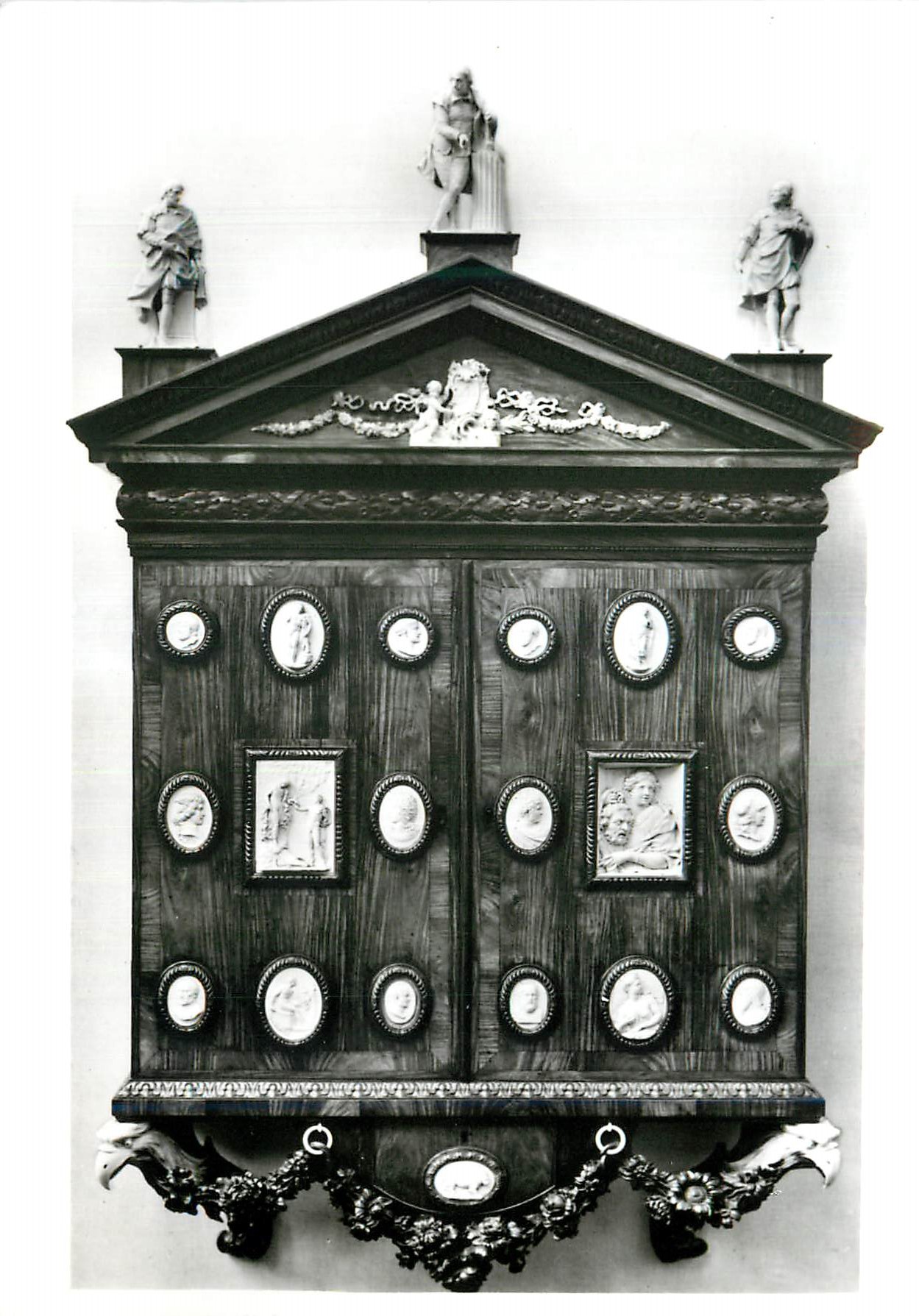 CPM Rosewood Cabinet With Italian ivory plaques Victoria and Albert Museum 