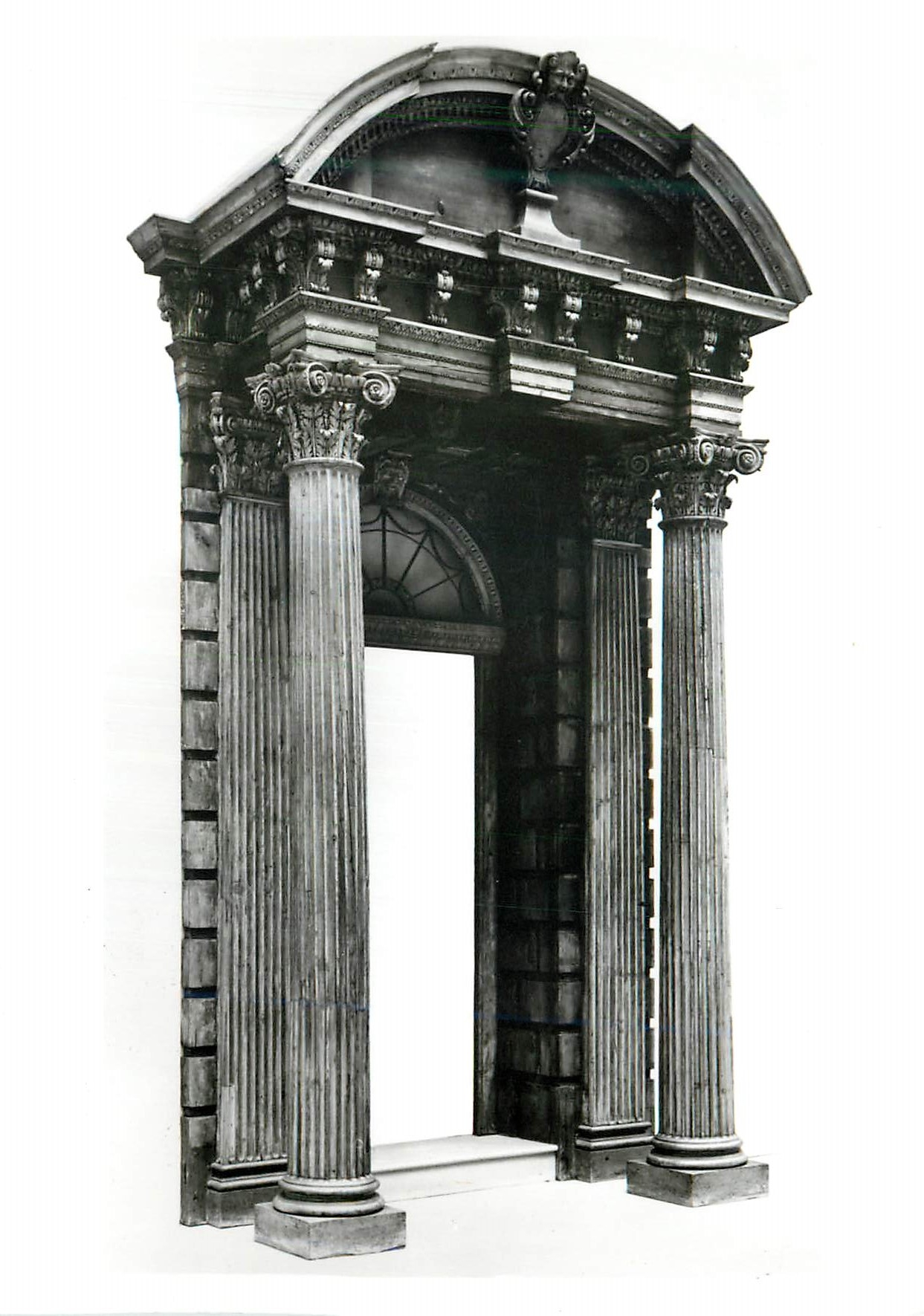CPM Doorway and Porch Carved pinewood Victoria and Albert Museum 