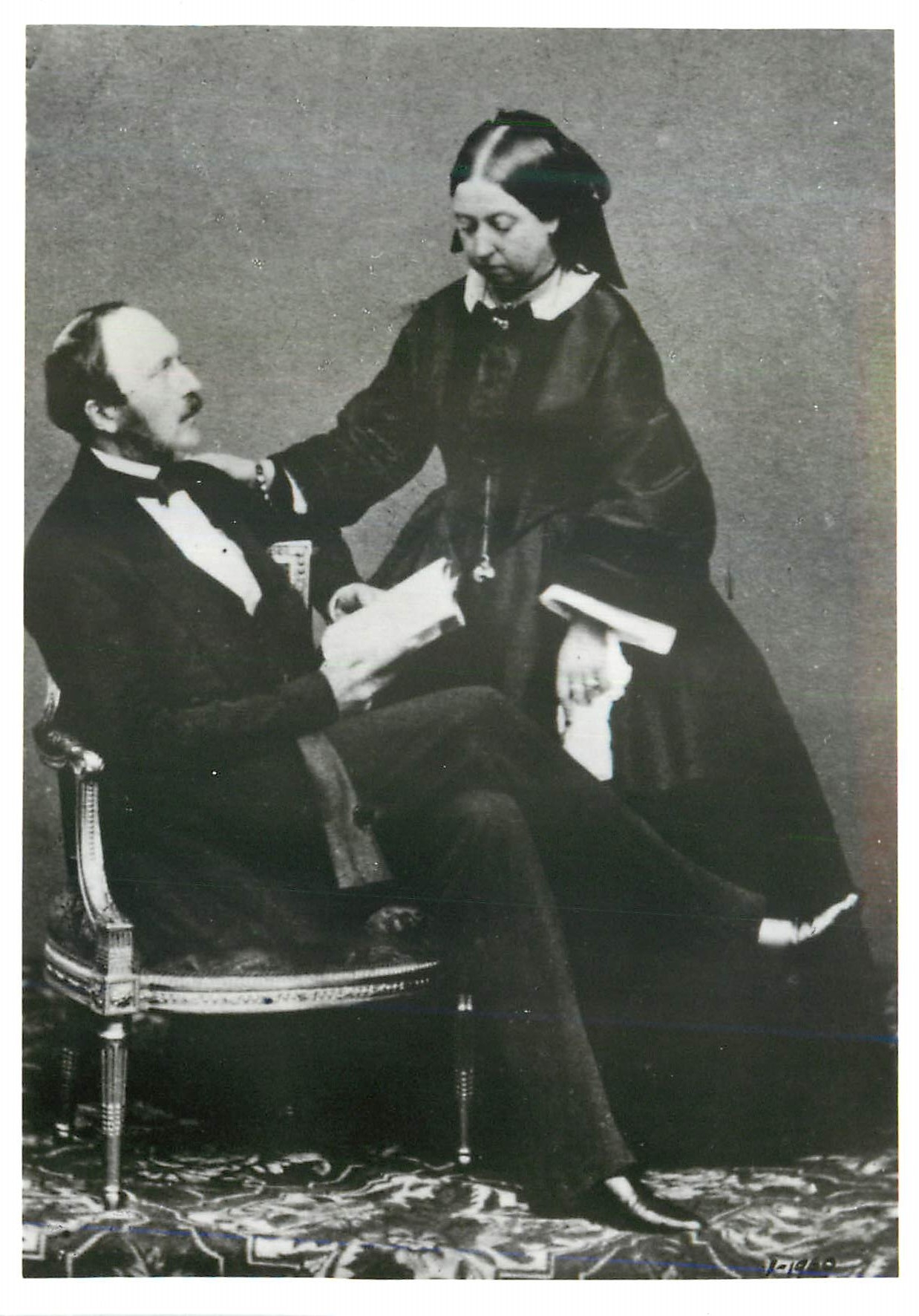 CPM Queen Victoria and Prince Albert Victoria and Albert Museum 