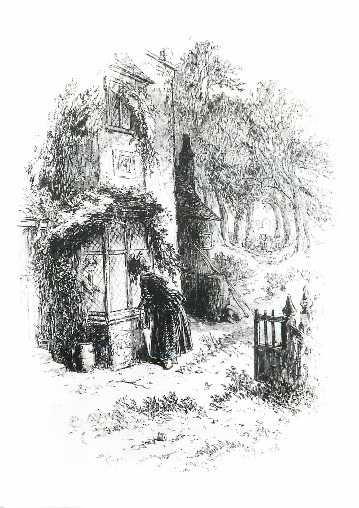CPM Frontispiece by Phiz Victoria and Albert Museum 