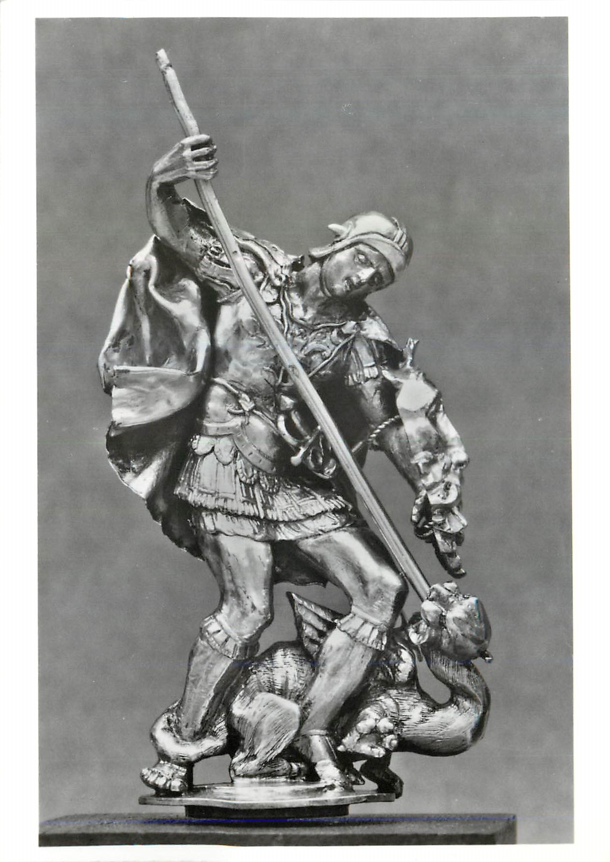 CPM St George Silver parcel gilt Spanish Victoria and Albert Museum 