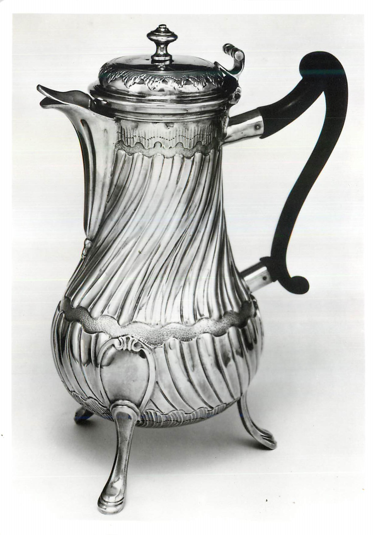 CPM Coffee pot Silver Mark of JC Roquillet Desnoyers Victoria and Albert Museum 