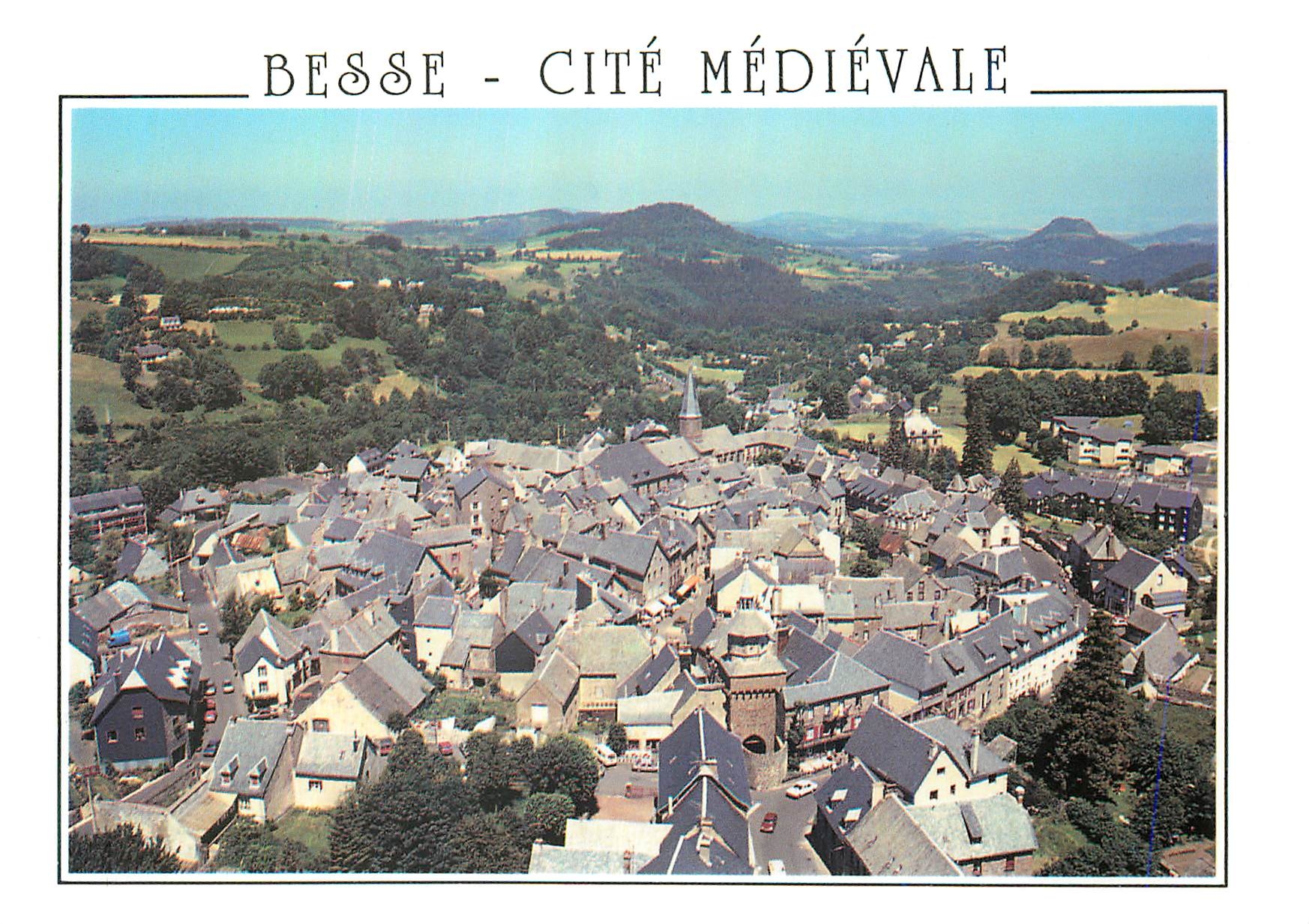 CPM Besse en Chandesse Vue generale 