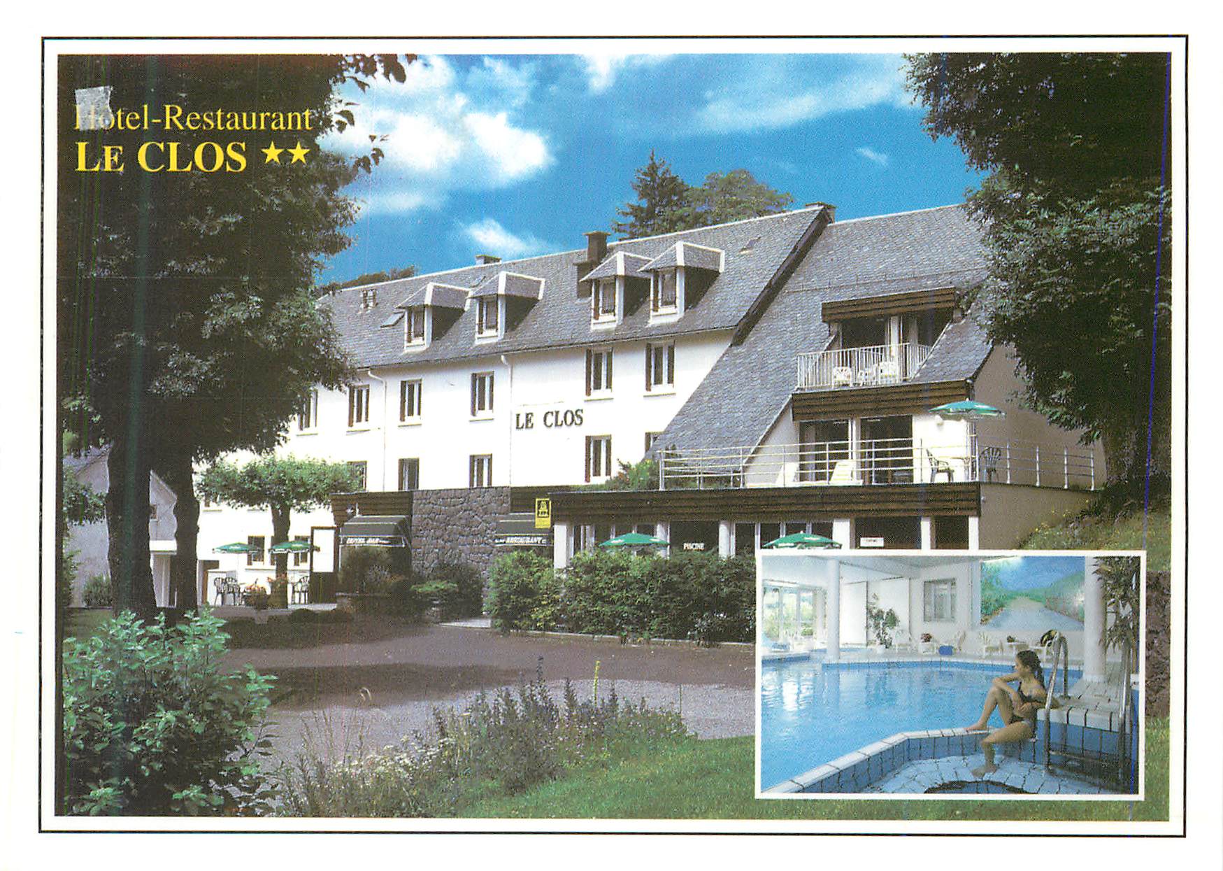 CPM Hotel Restaurant Le Clos Besse en Chandesse 