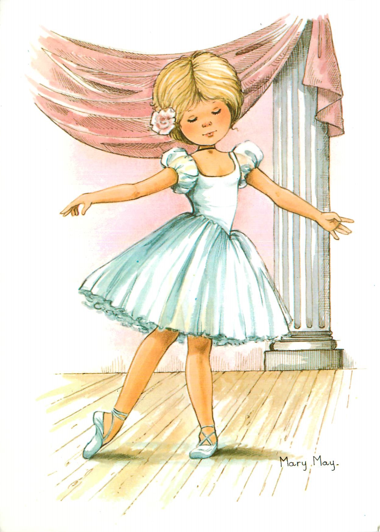 CPM Enfant Danseuse