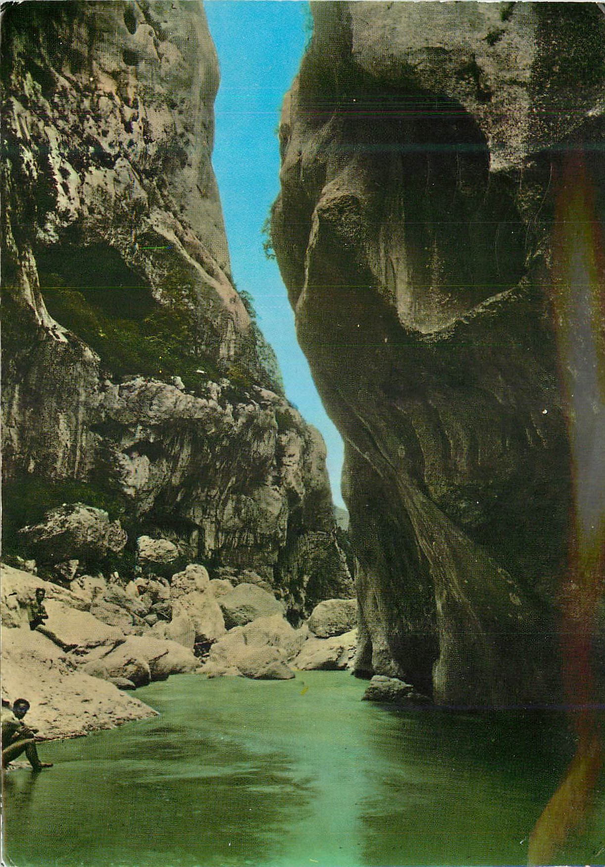 CPM Le Grand Canyon du Verdon Dans les Ralingues Une Marmite du Diable 