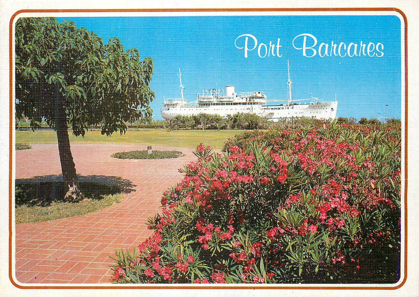 CPM Port Barcares Le Lydia Bateau