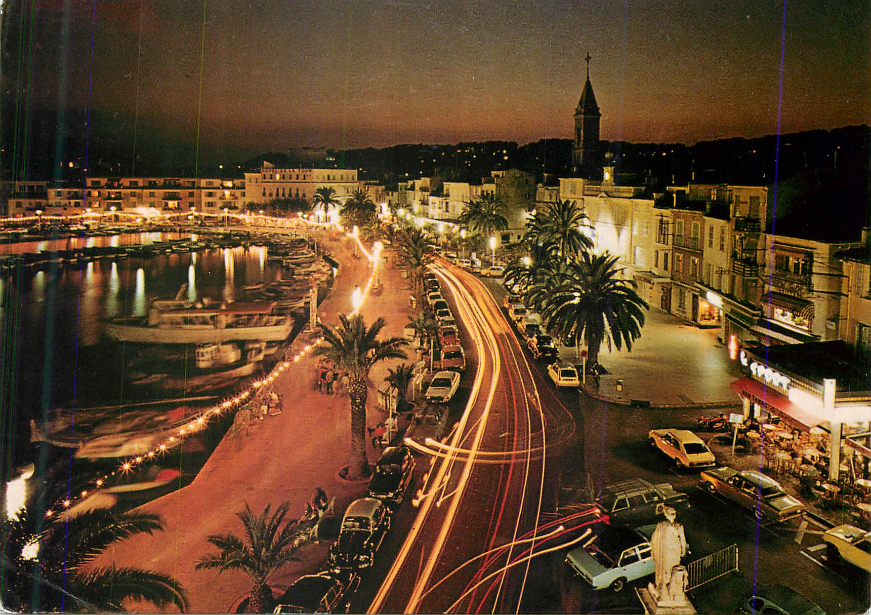 CPM Sanary sur Mer Le Port au crepuscule 