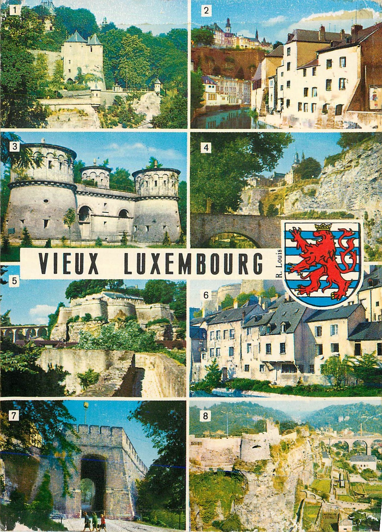 CPM Luxembourg Les Trois Tours Vue pittoresque au Grund Trois Glands 