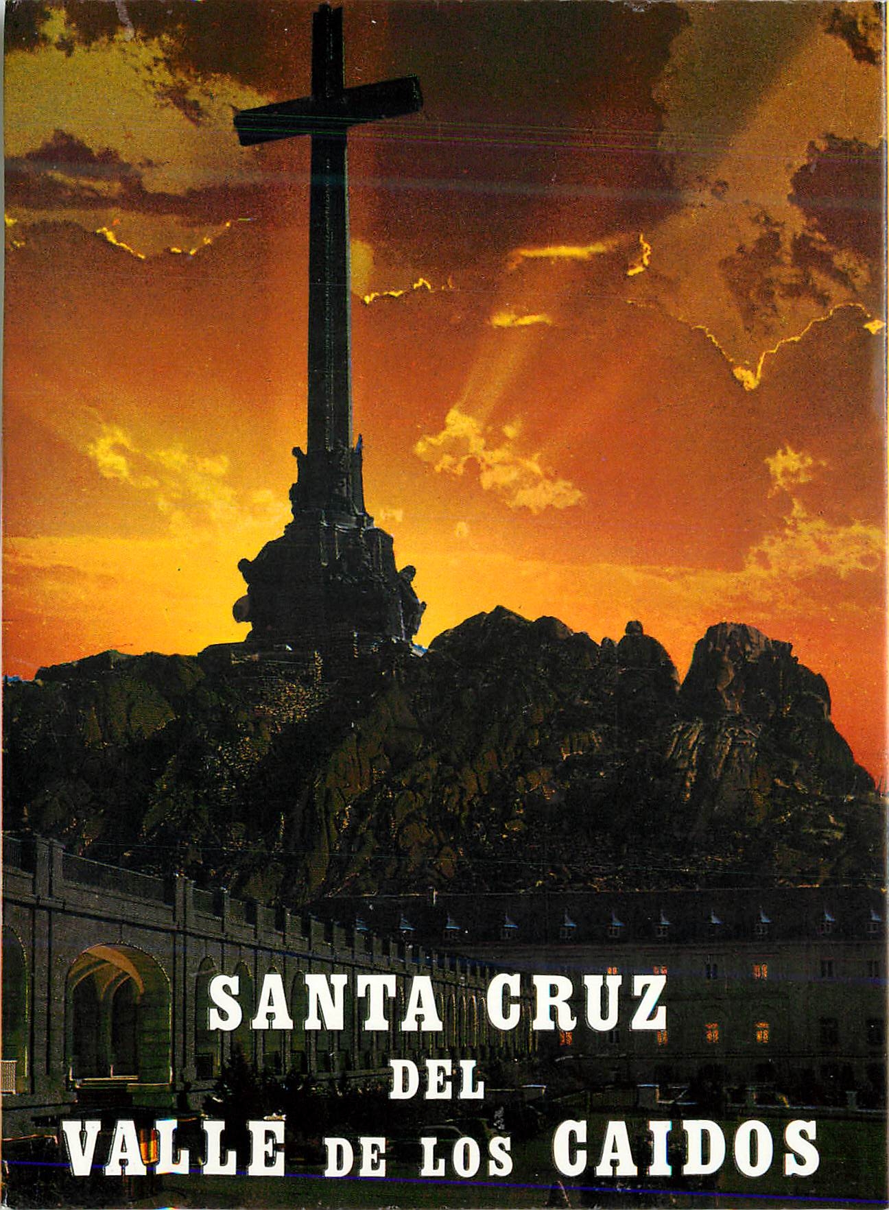 Santa Cruz del Valle de los Caídos — coucher de soleil — Editorial Patrimonio Nacional