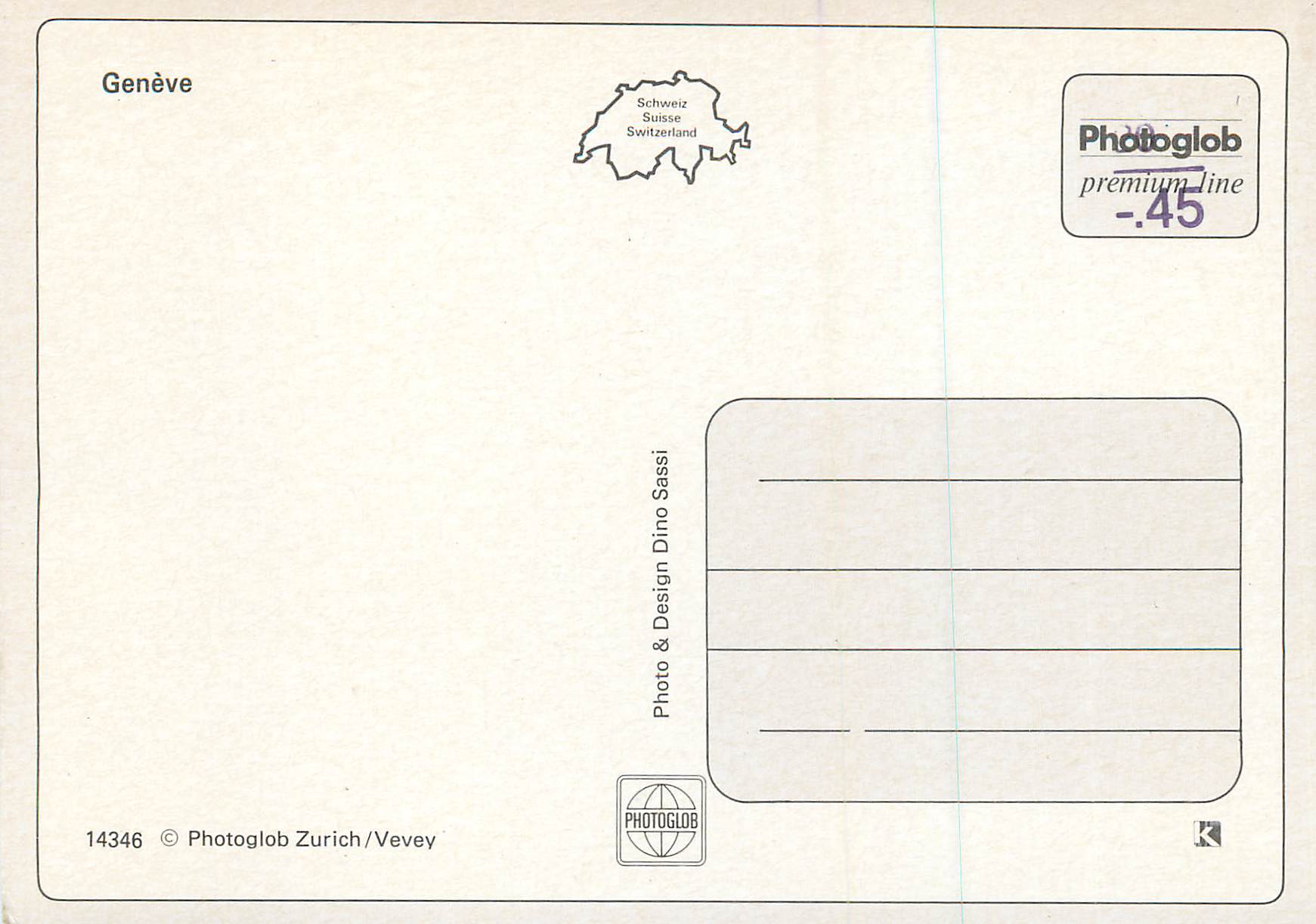 CPM Geneve  — Verso