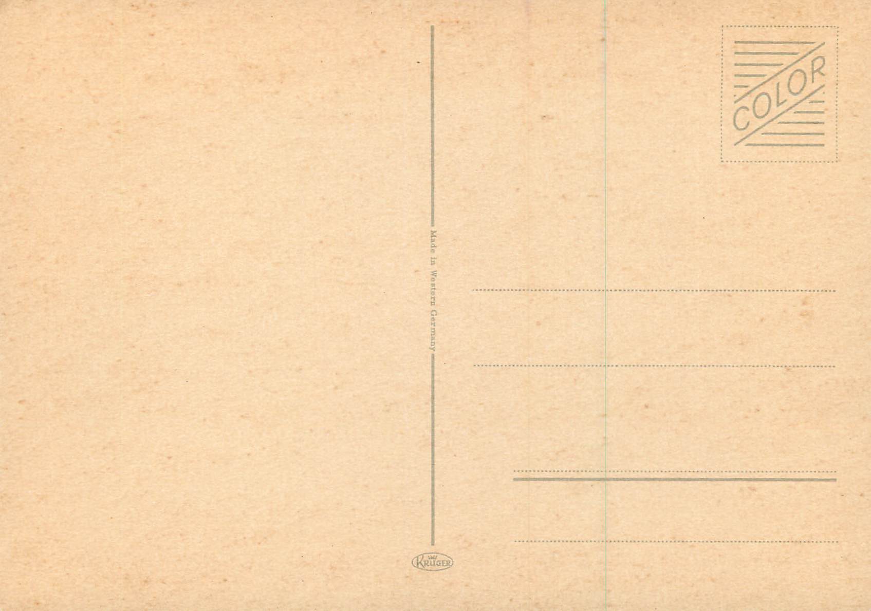 CPM Chalet Bonne annee — Verso