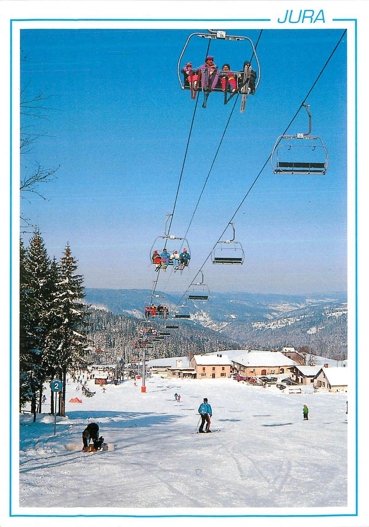 Jura — Station de ski Les Rousses — Éditeur Les Éditions de Lest