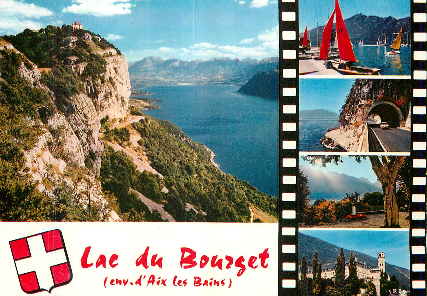 CPM Lac Du Bourget Env d Aix les Bains Massif de la Chartreuse 
