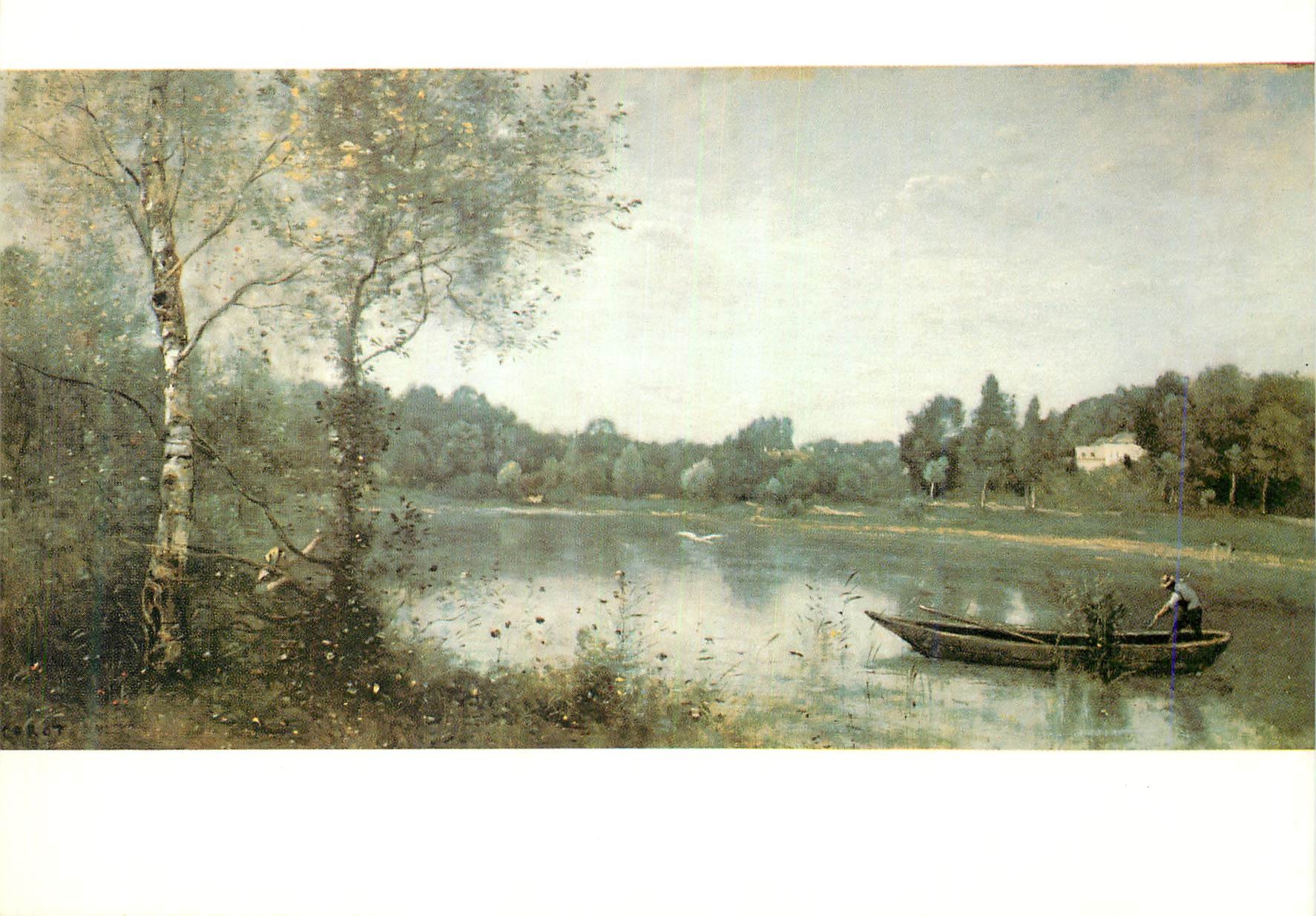 L'étang de Ville-d'Avray — Corot (1796-1875) — éditeur Hazan, n° 1037