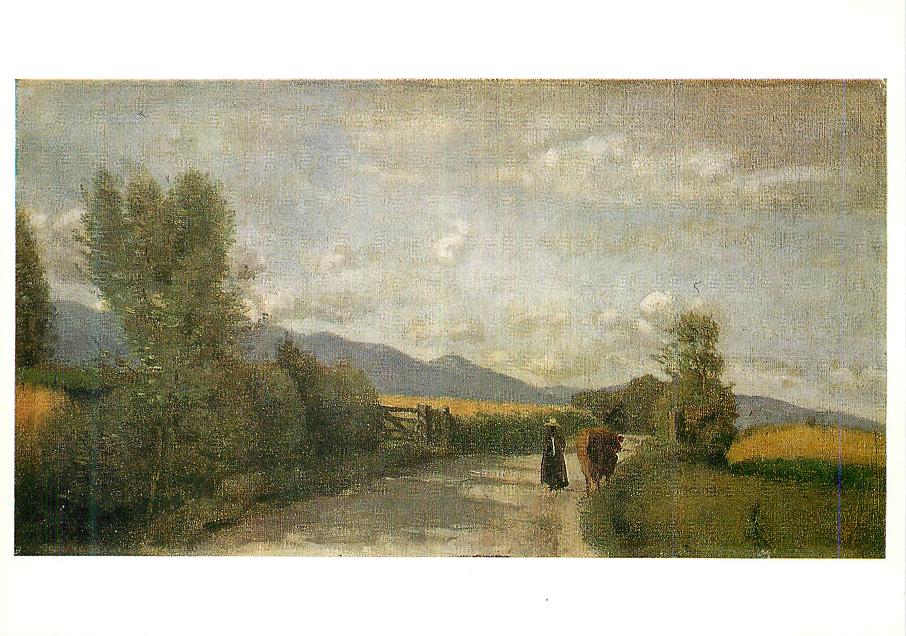 CPM National Gallery Corot Jean Baptiste Camille 