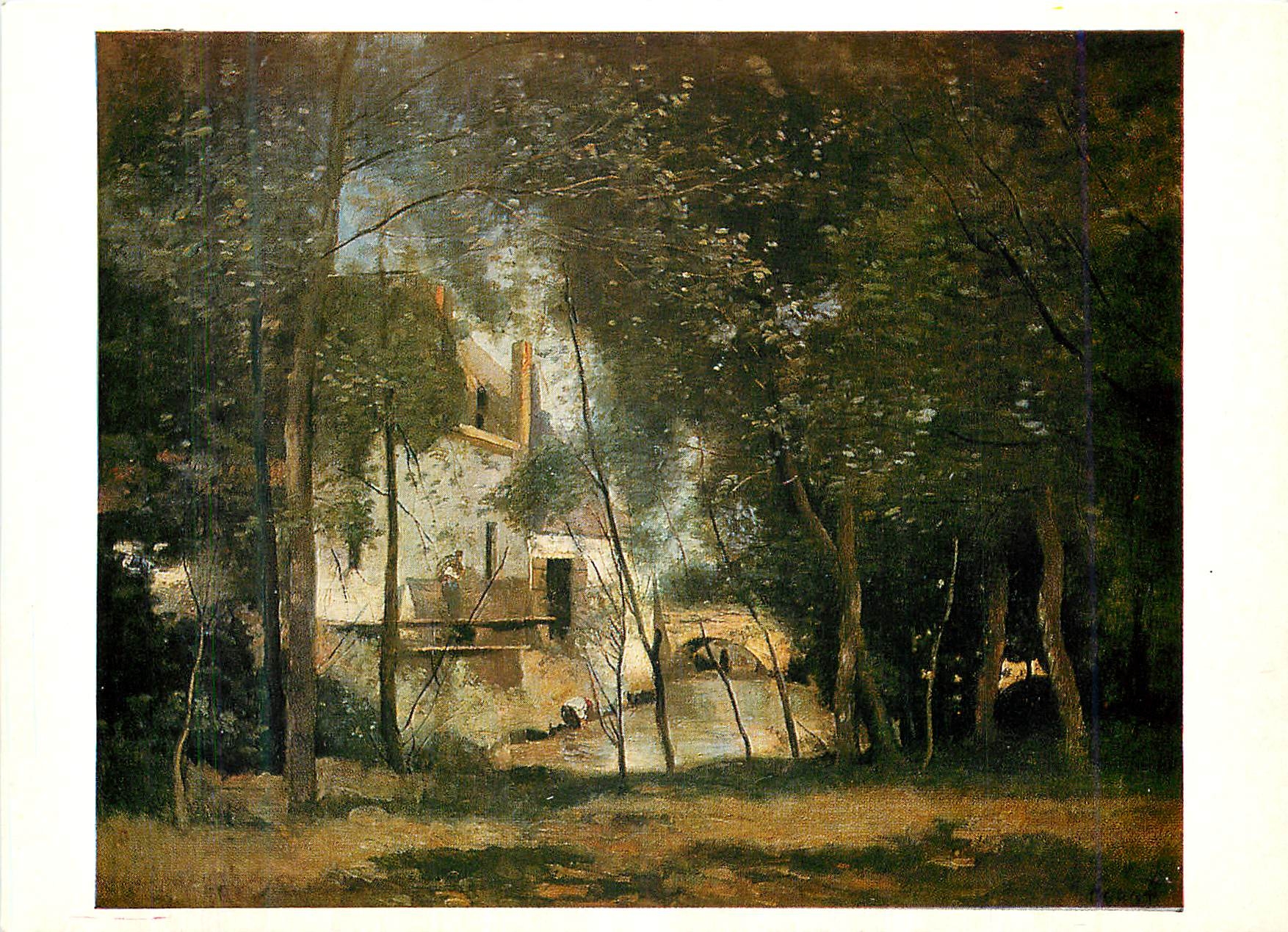 CPM Jean Baptiste Corot Moulin de St Nicolas les Arras 