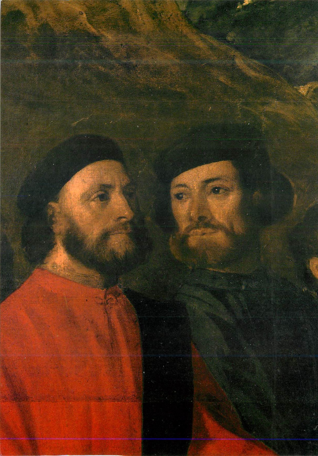 CPM Tiziano Vecellio La Presentation della Vergine et Templo Venezia Galleris dell Accademia 