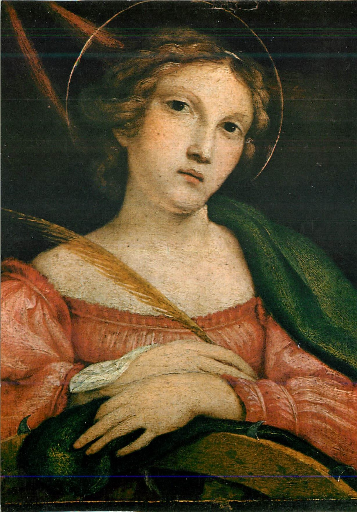 CPM Milano Museo Poldi Pezzoli Lorenzo Lotto S Catherine 