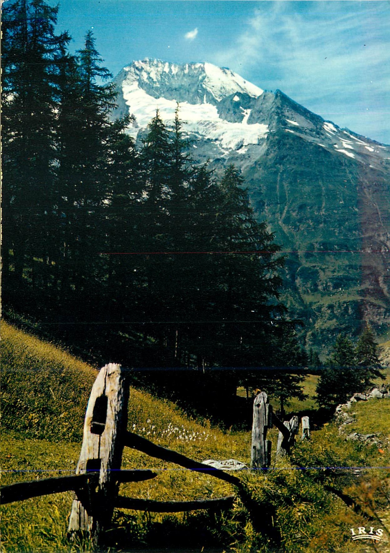 CPM Haute Tarentaise Les glaciers de la Sache et le Mont Pouri depuis le Monal 