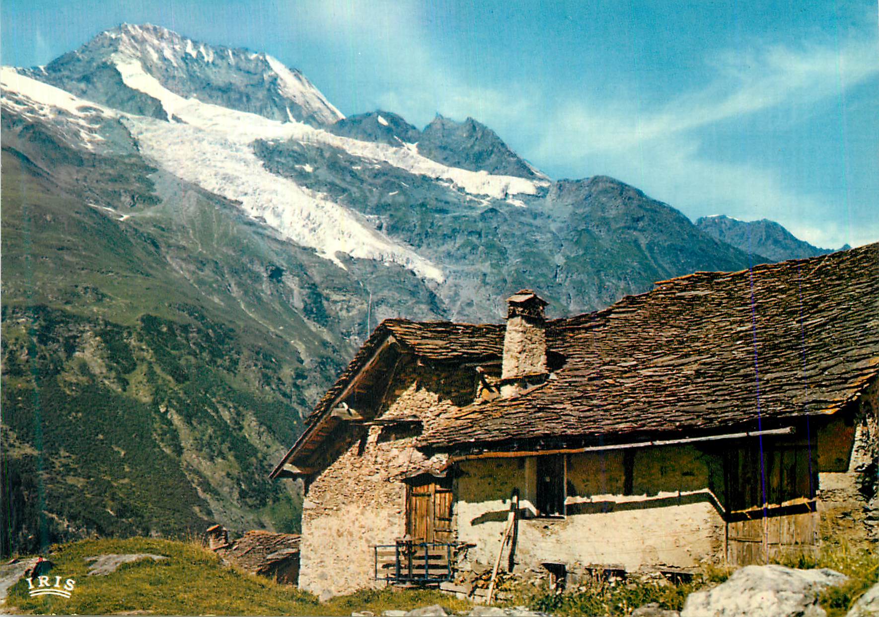 CPM Haute Tarentaise Chalet d alpage face au Mont Pourri 