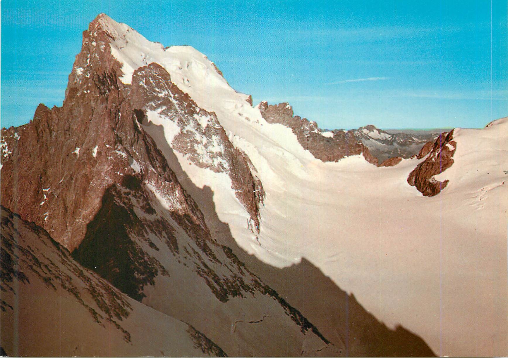 Les Ecrins (4103 m.) et le Glacier Blanc — Massif de l'Oisans — Éditions F. Francou