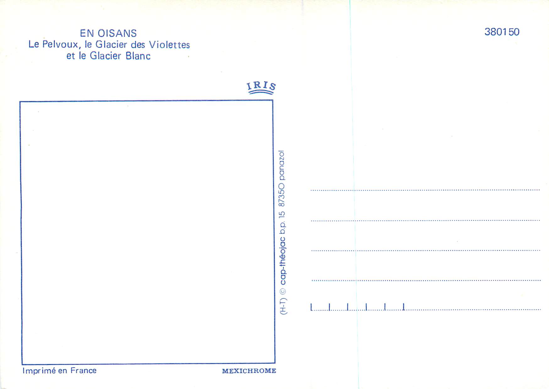 Le Pelvoux, le Glacier des Violettes et le Glacier Blanc — En Oisans — IRIS — Reverso
