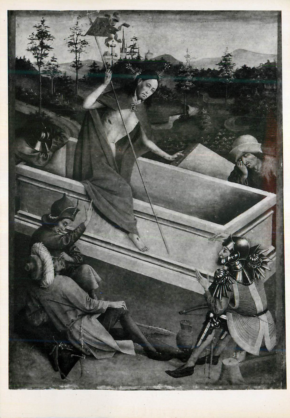 CPM Musee Calvet Avignon Ecole allemande Christ sortant du tombeau