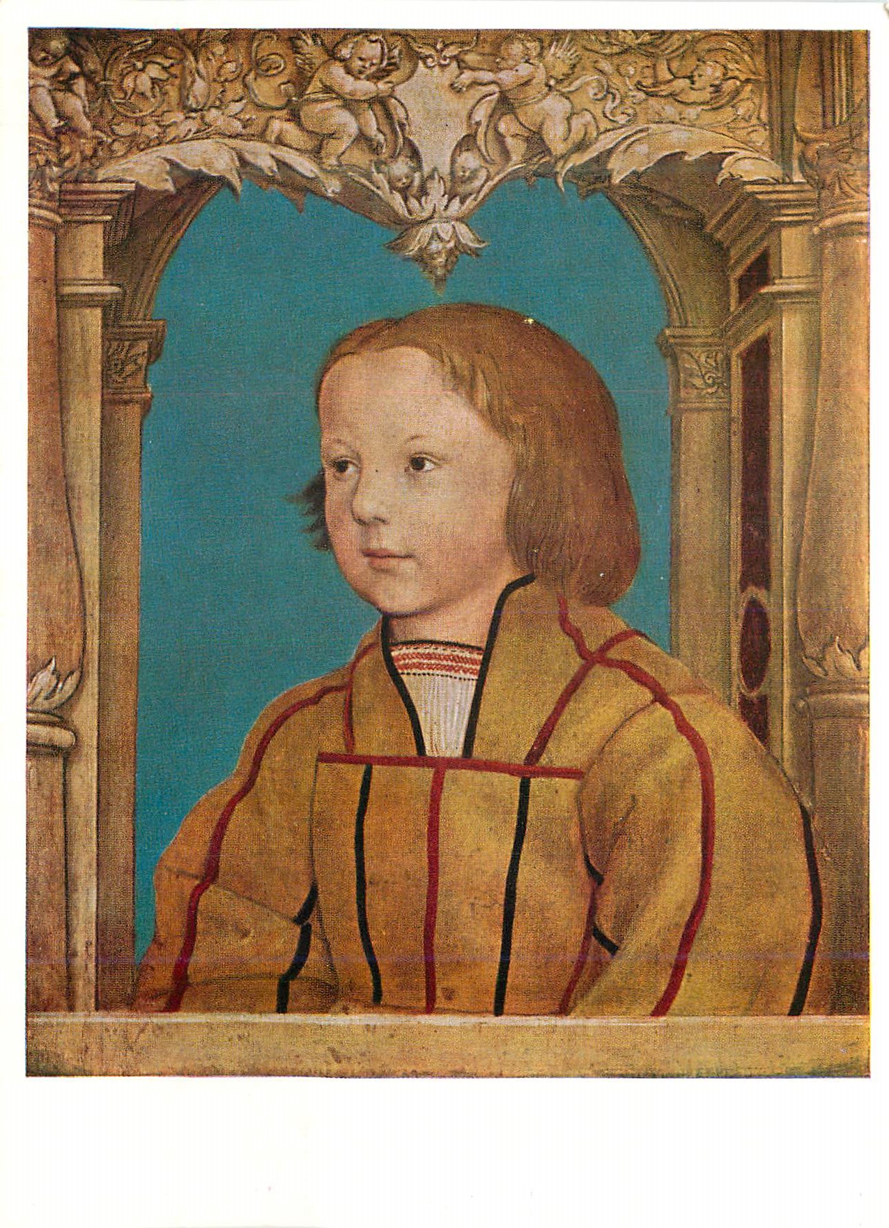 CPM Ambrosius Holbein Portrait of a boy with blond hair 