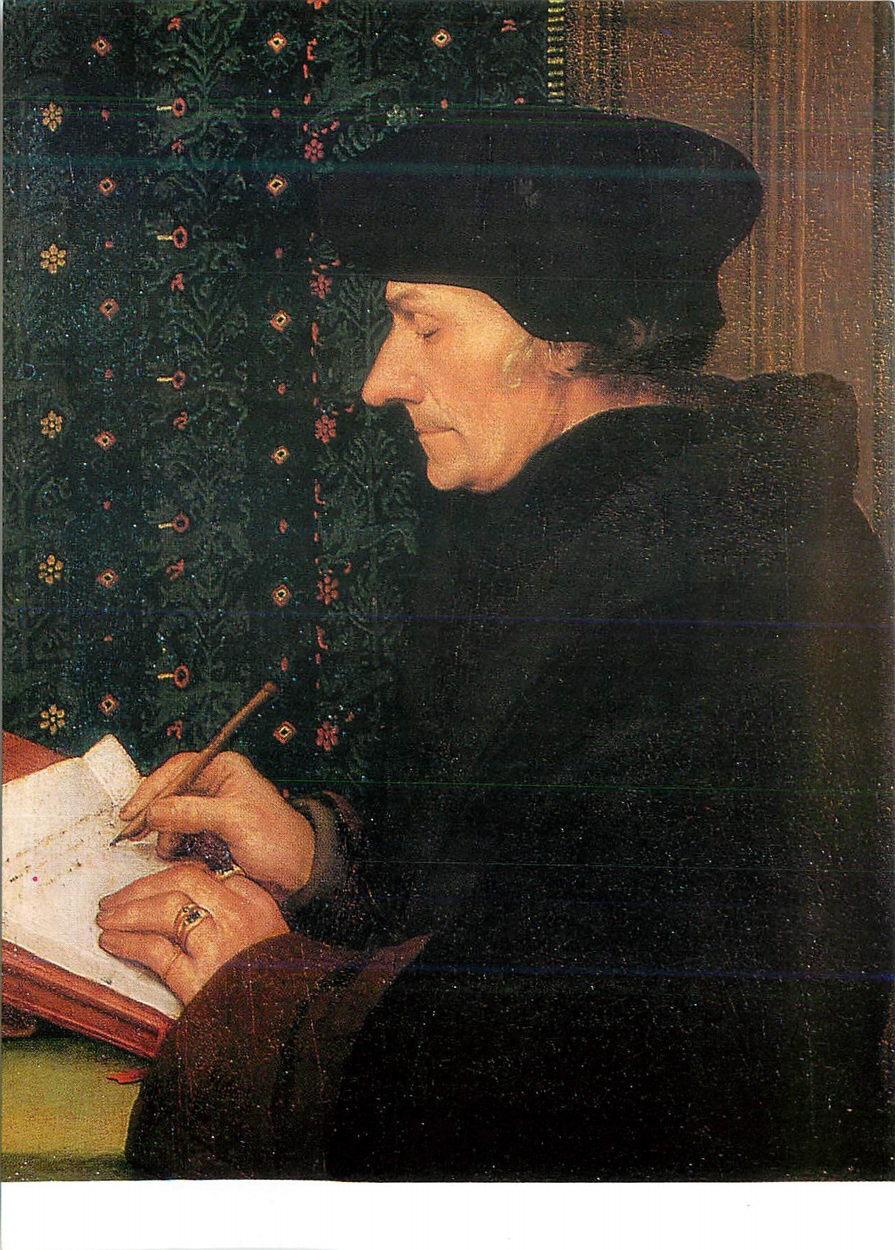 Portrait de Didier Érasme — par Holbein le Jeune — Éditions des Musées Nationaux, Paris 1972