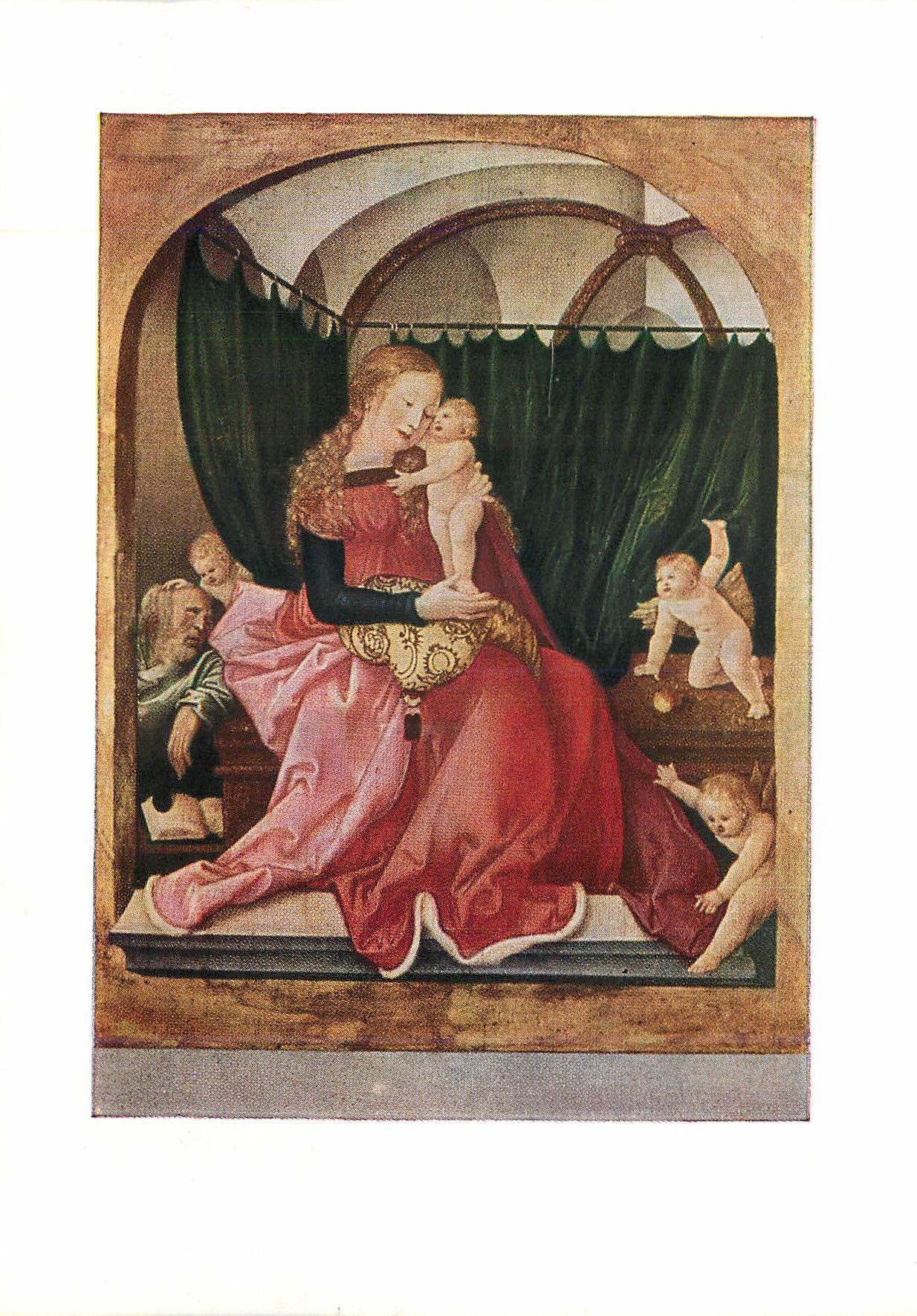 CPM Hans Baldung Grien Die Heilige Famille Gmailde Landsmuseum Innsbruc 