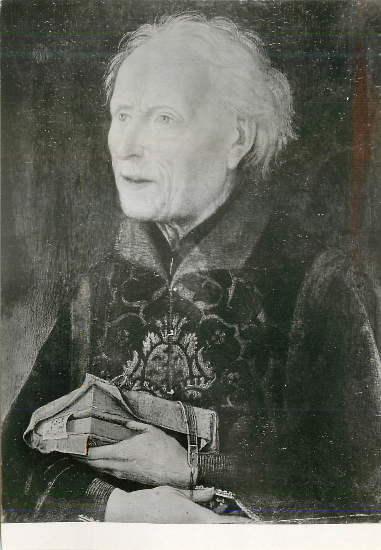 CPM Hans Pleydenwurff Ecole de Nuremberg Portrait du Comte Georges de Lowenstein Nuremberg 