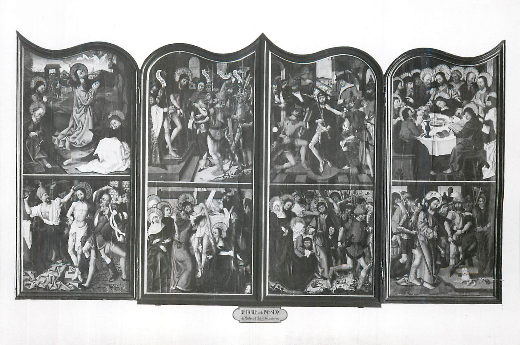 CPM Retable de la passion