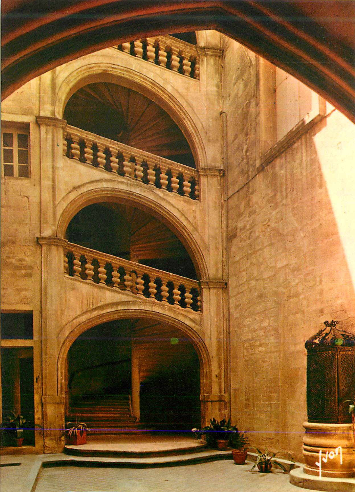 L'Hôtel de Mirman — Montpellier (Hérault) — Éditions d'art Yvon-Arcueil