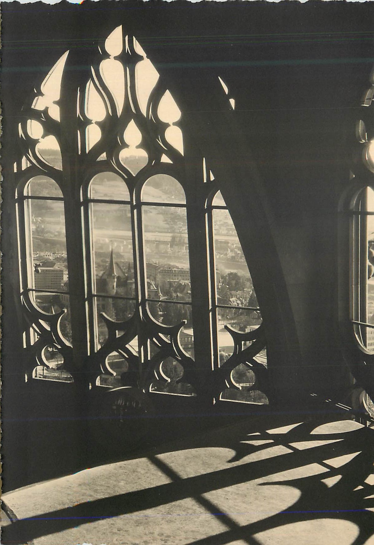 CPM Bern Blick auf historisches Museum a Gurten vom Munster 