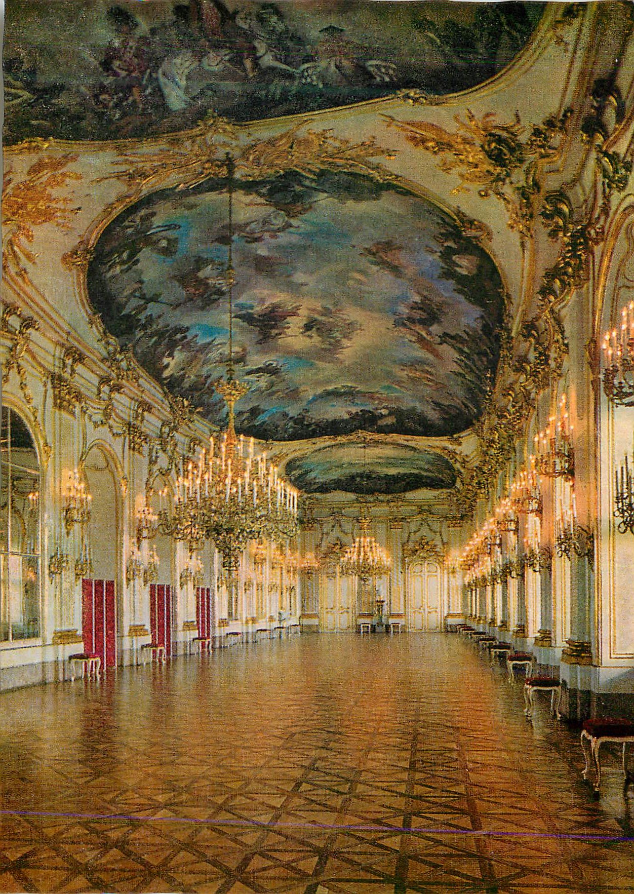 Grande Galerie — Schloss Schönbrunn — Verlag Nr. 8145