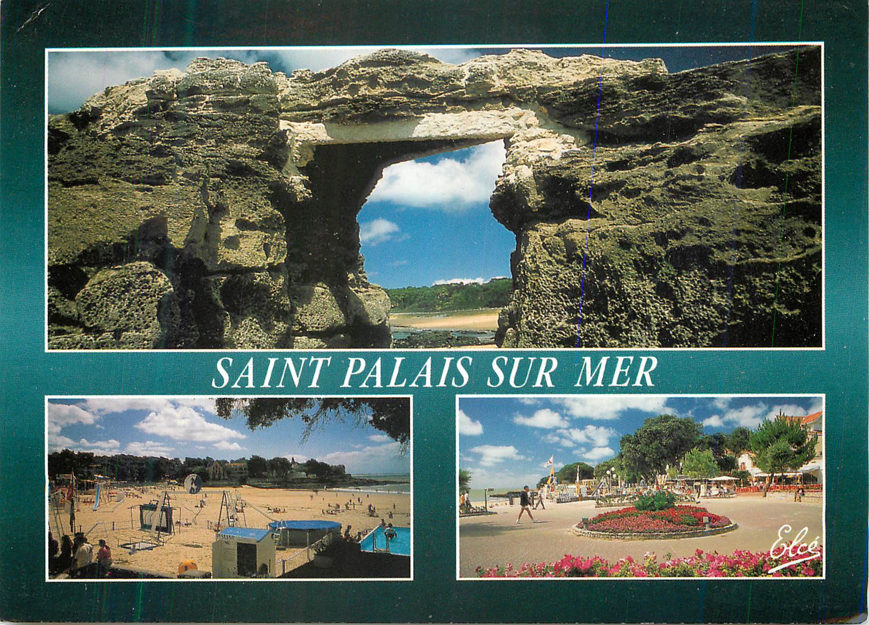 Saint-Palais-sur-Mer — Pont du Diable, plage et place — Élés