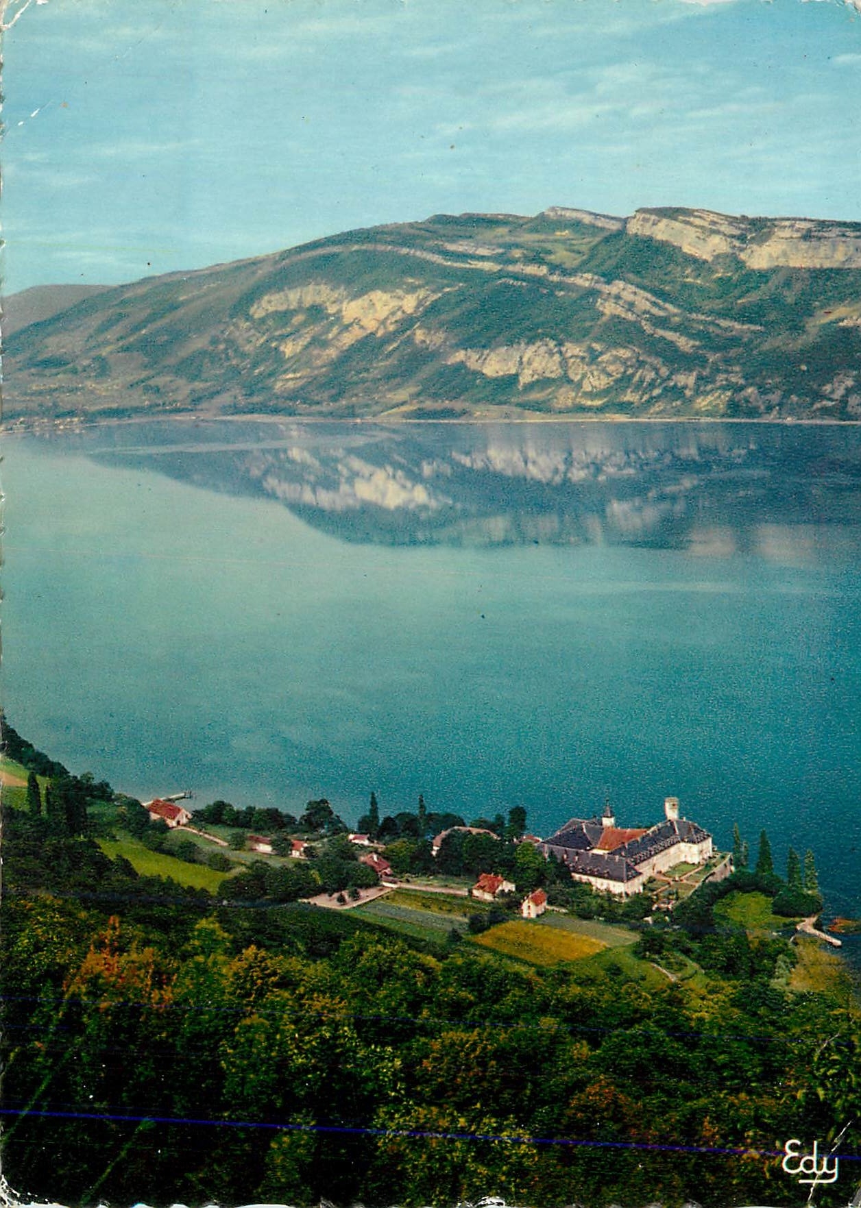 CPM Le Lac du Bourget (Savoie) Images Chez nous L'Abbaye d'Hautecombe La Chambotte