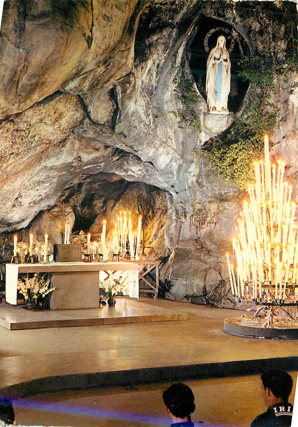 CPM Lourdes La Grotte Miraculeuse