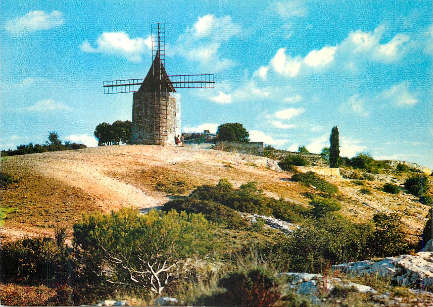CPM Fontvieille Le Moulin de Daudet