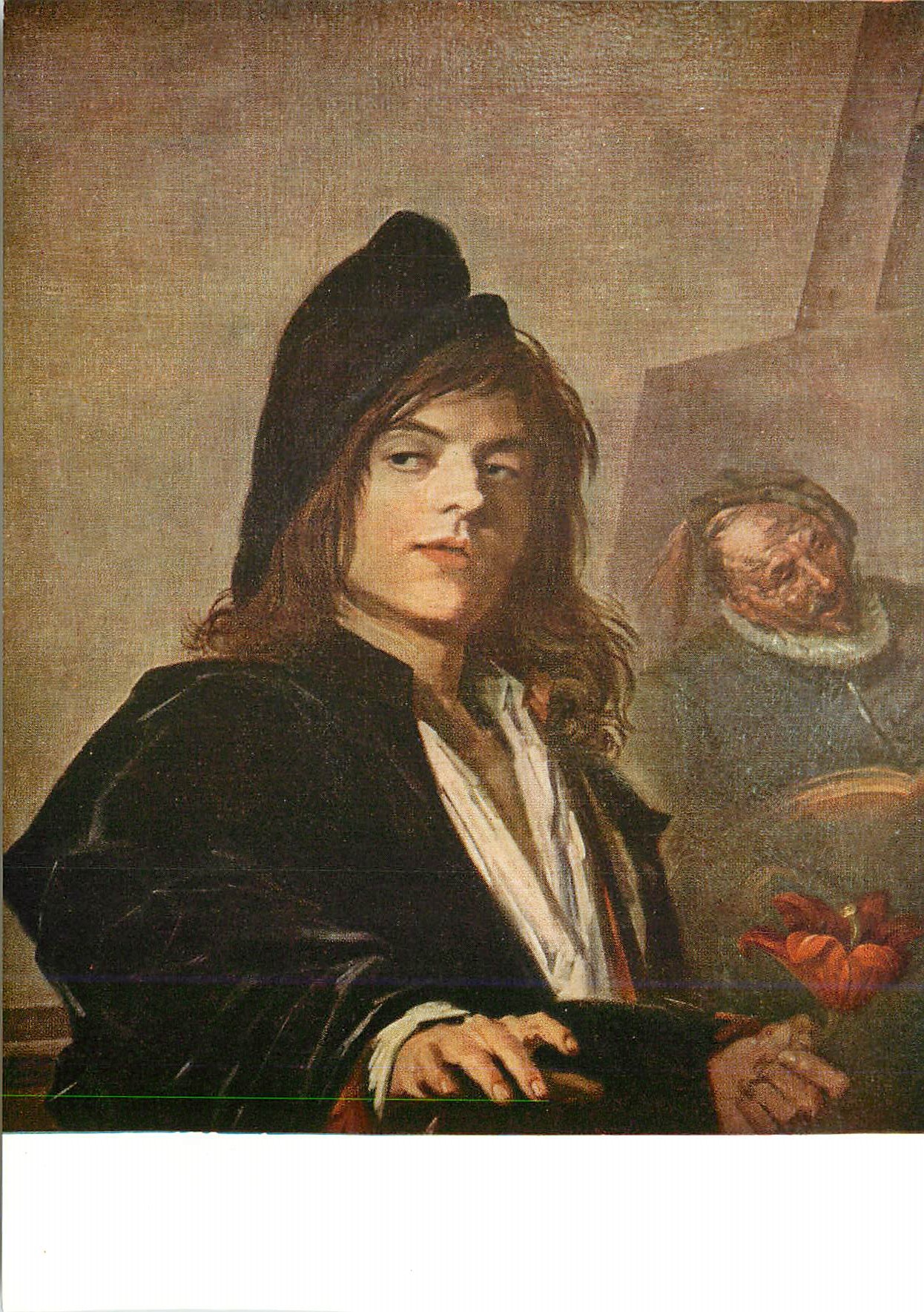 CPM Musee du Louvre (Ecole Hollandaise) Franz Hals Portrait d'un Jeune Peintre dit Le Peintre Ambulant
