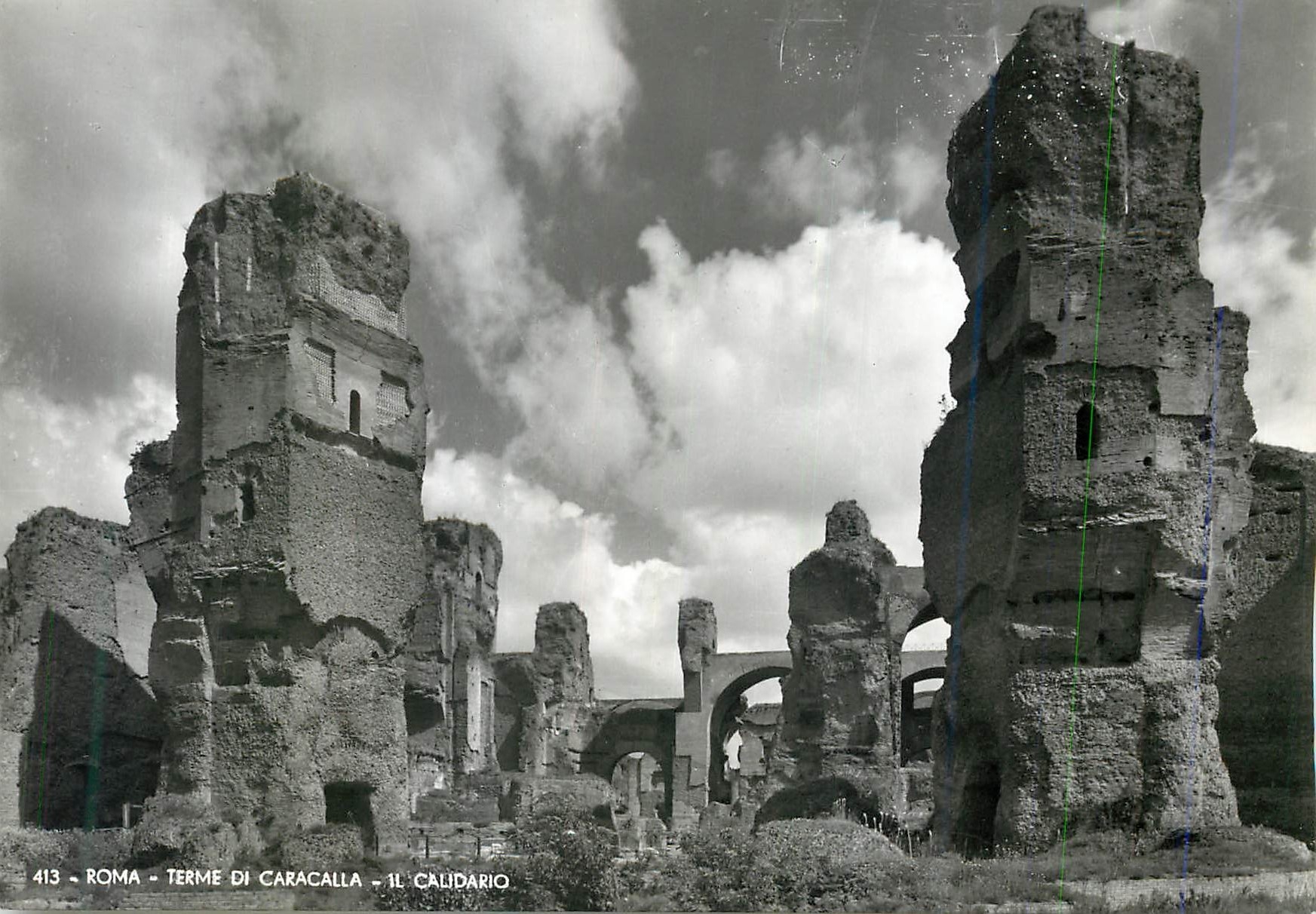 CPM Roma Terme Di Caracalla Calidario