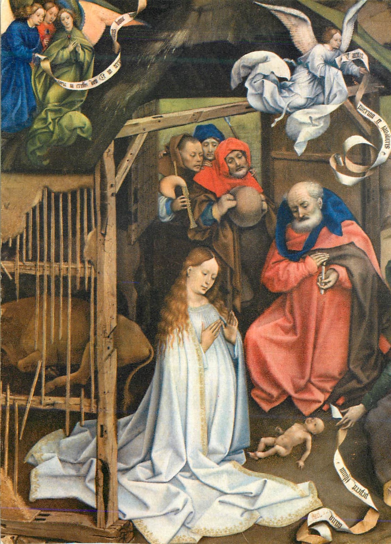 CPM Musee de Dijon la Nativite le Maitre de Flemalle