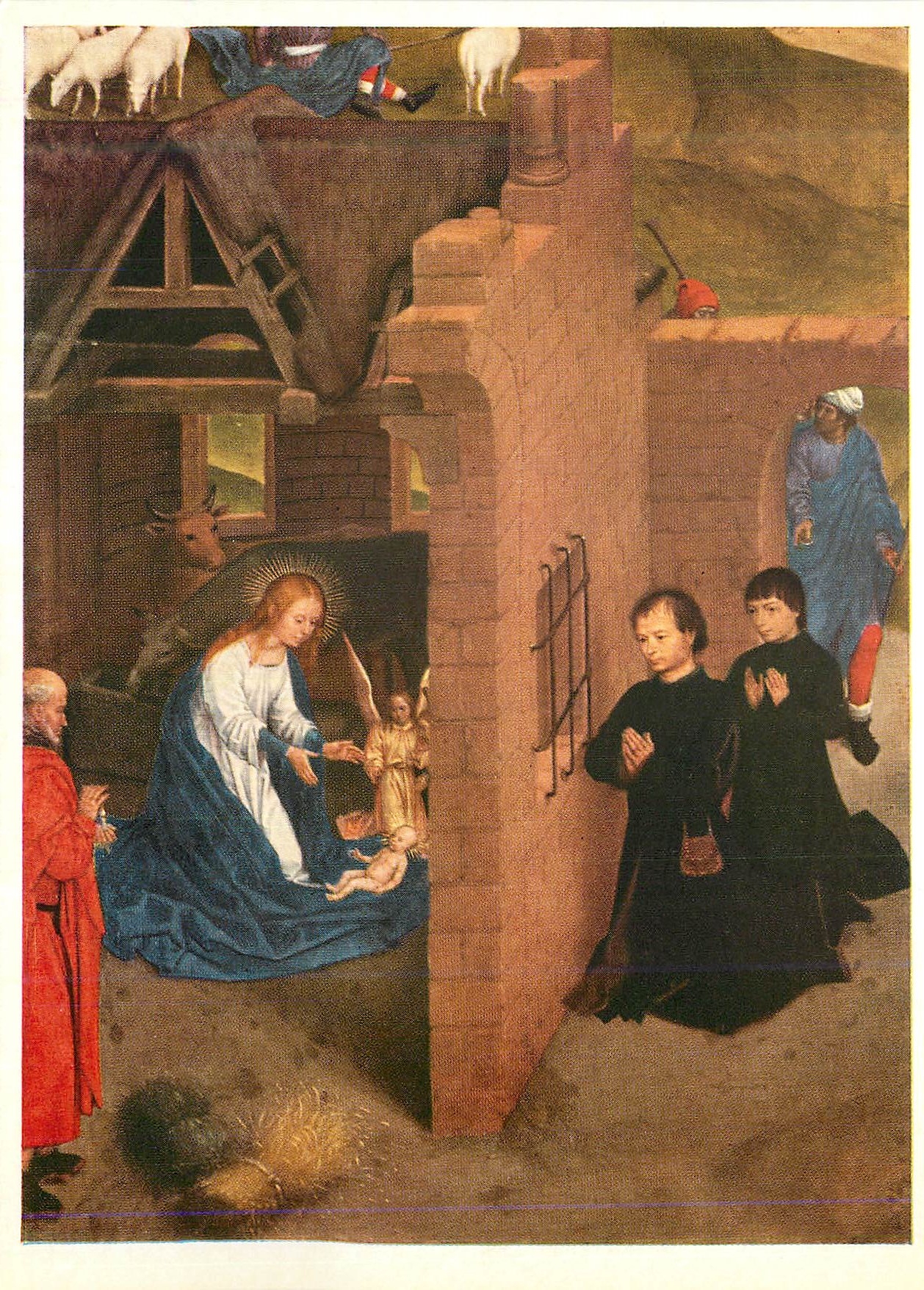 Adoration du Christ - détail — Hans Memling (1433-1494) — Walter Classen, Zurich